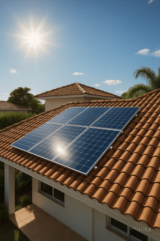 Conversão energia solar